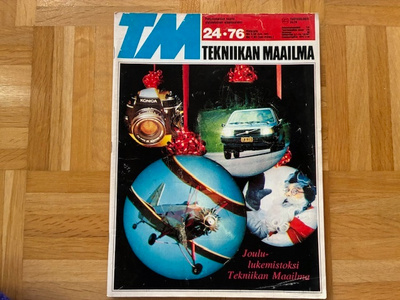 Tekniikan Maailma nro 24 / 1976 Volvo 343, Wartburg, Skoda