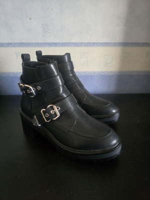 Anna Field Biker-/cowboynilkkurit - black