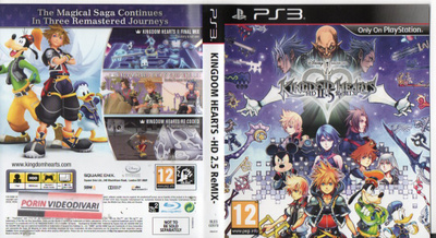 Kingdom Hearts Hd 2.5 Remix (787) k PS3 seikkailu 12 -