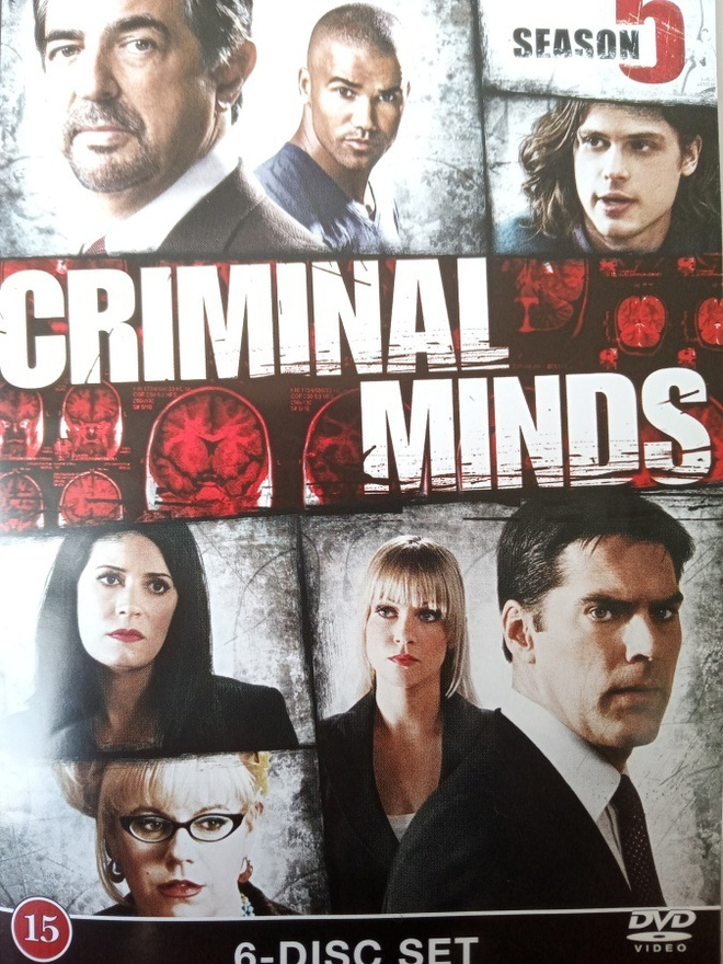 Criminal Minds - 5. Viides Tuotantokausi  -  6 DVD