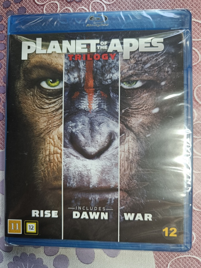 Planet of the Apes Trilogy Blu-ray