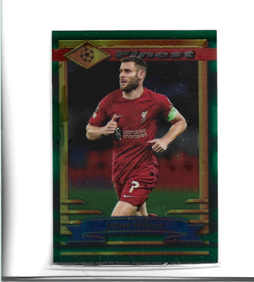 JAMES MILNER - LIVERPOOL - 2022 TOPPS FINEST # 93 FUTIS