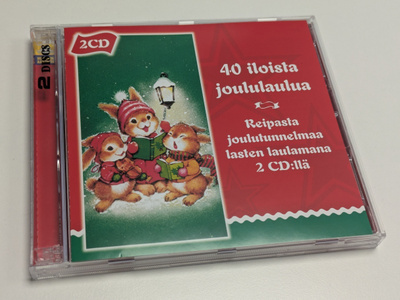 40 Iloista Joululaulua (2CD) KUIN UUSI!!