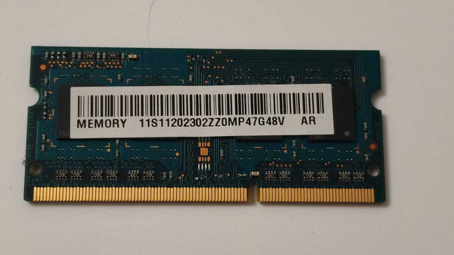 RAMAXEL 4GB DDR3 SODIMM 1600MHz