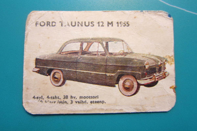 FRITZ STEN FORD TAUNUS 12 M 1955