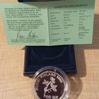 100 mk 1995 A. I. Virtanen Hopea 925 Proof - pikkukuva 1
