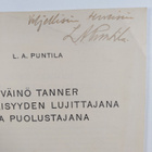 L. A. Puntila : Väinö Tanner itsenäisyyden lujittajana ja... - pikkukuva 3