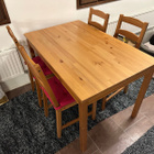 IKEA ruokapöytä + 4 tuolia - pikkukuva 2
