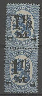 1921 1½M/50p I ja II parina o