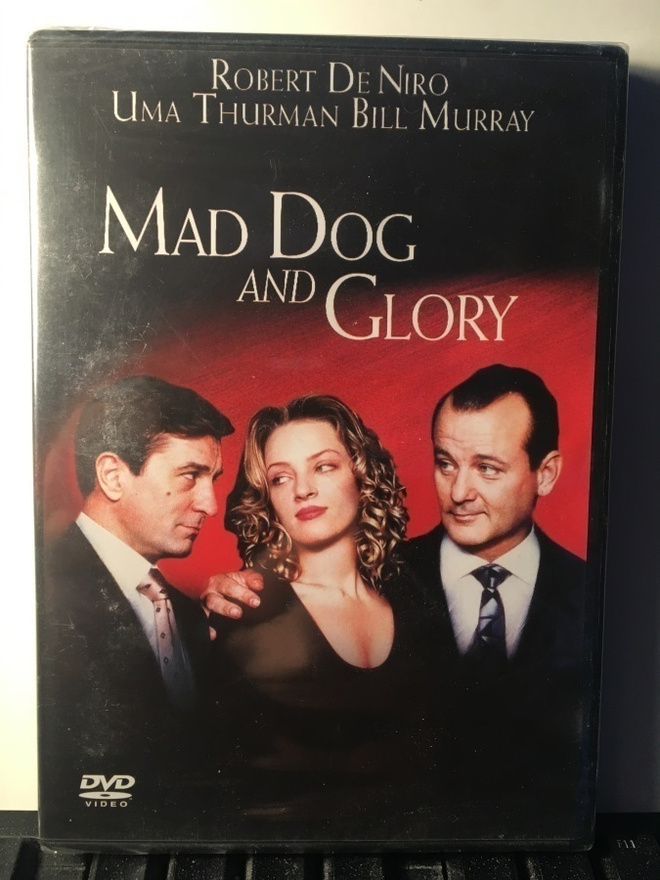 MADDOG AND GLORY, DVD, McNaughton, Murray, DeNiro, muoveissa