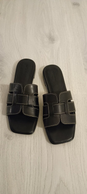 Uudet H&M Premium pistokkaat aitoa nahkaa  37 