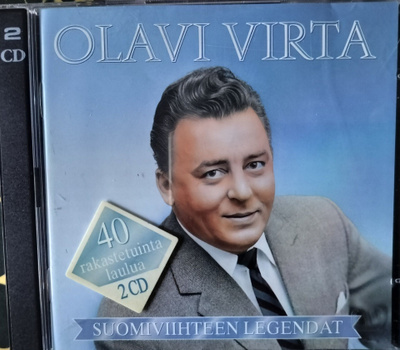 OLAVI VIRTA-40 RAKASTETUINTA LAULUA-2CD,v.1997 FAZER RECORDS