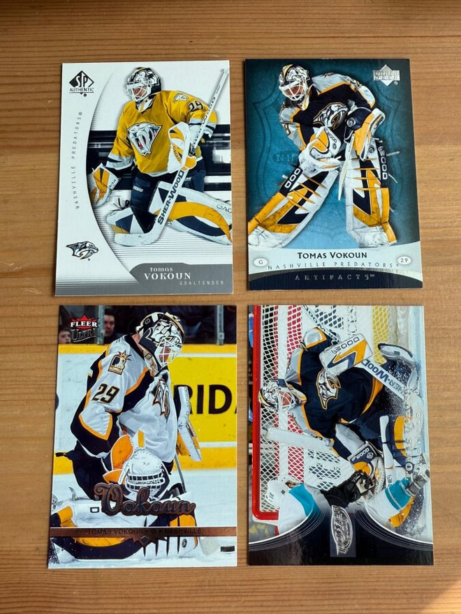 Tomas Vokoun - Nashville Predators - 4 korttia