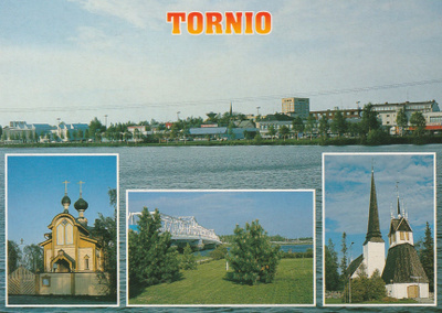 KIRKKOKORTTI - TORNION KIRKKO JA ORTODOKSINEN KIRKKO