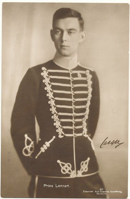 Ruotsi - PRINS LENNART - vanha kortti