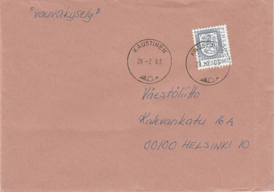 Postileima, KAUSTINEN