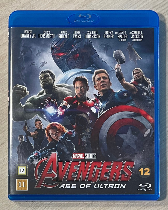 Marvel: AVENGERS: Age of Ultron (2015) uusi ja muoveissa
