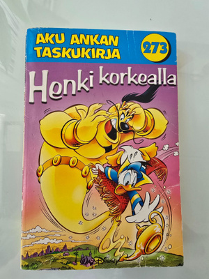 Aku Ankka Taskukirja Henki korkealla Nr. 273 - sarjakuva