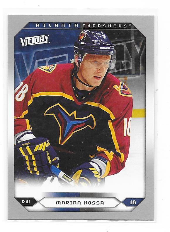 2005-06 Upper Deck Victory #203 Marian Hossa Atlanta Trasher