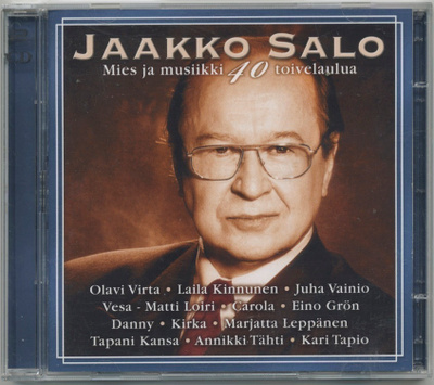 JAAKKO SALO: Mies ja Musiikki - 40 Toivelaulua – 2-CD 2003