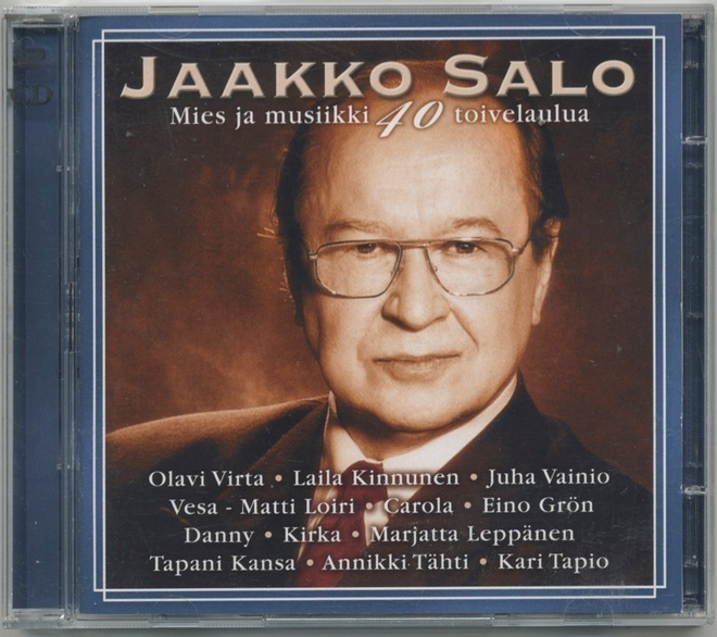JAAKKO SALO: Mies ja Musiikki - 40 Toivelaulua – 2-CD 2003