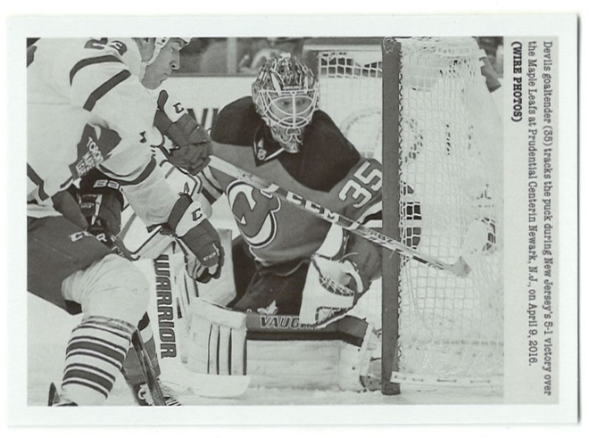 15-16 Upper Deck Portfolio #259 Wire Photos Cory Schneider