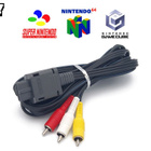 Aito Nintendo AV-komposiittikaapeli | SNES, N64, GC - pikkukuva 1