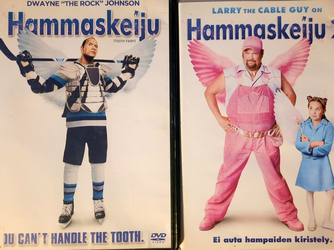 HAMMASKEIJU 1 JA HAMMASKEIJU 2  DVD