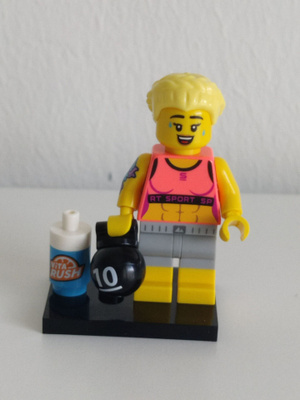 Lego Kuntoiluohjaaja keräily figuuri