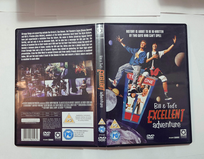 Bill & Ted's Excellent Adventure DVD