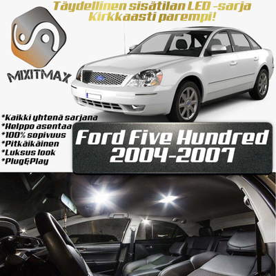 Ford Five Hundred Sisätilan LED-sarja 12-osainen