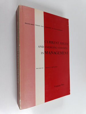 Dalton E. McFarland : Current issues and emrging concepts...