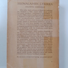 Unto Kupiainen : Suomalainen lyriikka Juhani Siljosta Kaa... - pikkukuva 2
