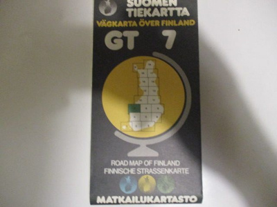 SUOMEN TIEKARTTA GT 7