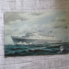 M/S FINNHANSA kulkenut postikortti v 1969 - pikkukuva 1