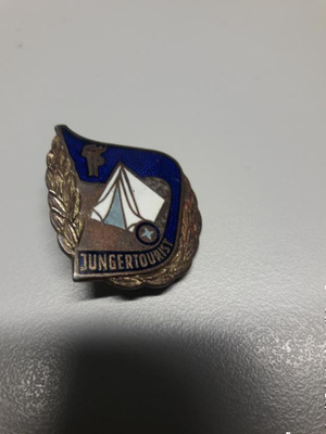 Junger Tourist merkki DDR ( Germany )