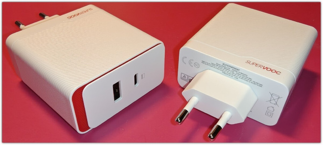 Realme / Oppo / OnePlus 100W USB A + USB C -pikalaturi#31432