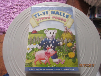 Ti-Ti Nalle & Pikku Possu dvd. *uusi*