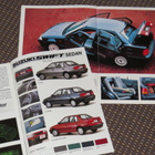 1990 Suzuki Swift Sedan esite - KUIN UUSI - suom - 12 sivua - pikkukuva 2