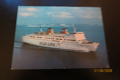 SILJA LINE ms BORE 1 1973 KULKENUT KORTTI