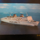 SILJA LINE ms BORE 1 1973 KULKENUT KORTTI - pikkukuva 1