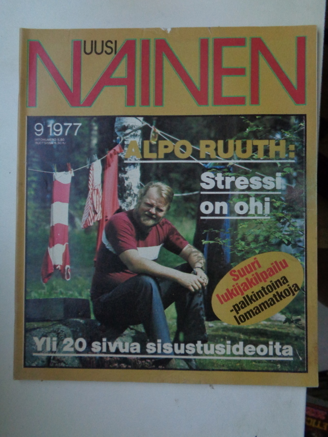 Uusi Nainen Nro 9/1977 (10.7)