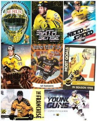8 x SAIPA ErikoiKortteja
