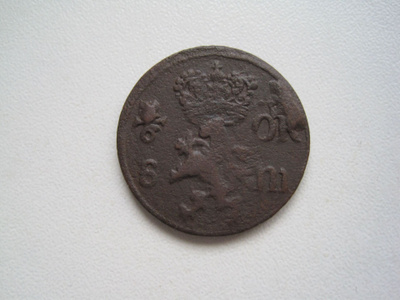 RUOTSI 1/6 ÖRE 1676. 48