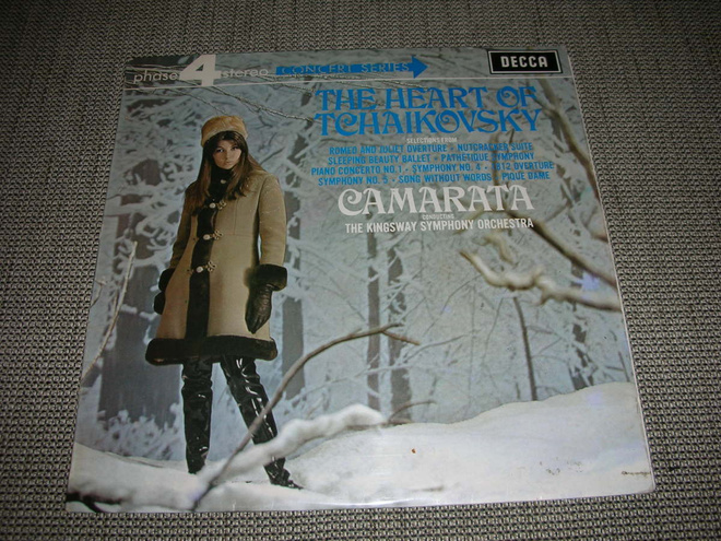 LP vinyyli The heart of Tshaikovsky