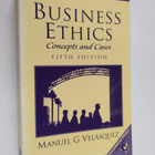 Manuel G. Velasquez : Business ethics : concepts and cases - pikkukuva 1