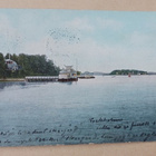 Turku, Runsala (Ruissalo), huvila, laituri, uimahuone 1906 - pikkukuva 1
