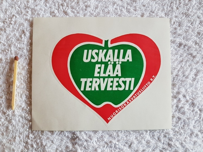 USKALLA ELÄÄ TERVEESTI VANHA TARRA