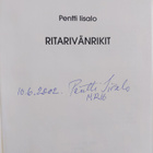 Pentti Iisalo : Ritarivänrikit (signeerattu) - pikkukuva 3