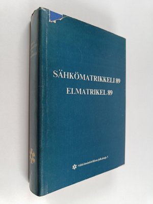 Sähkömatrikkeli 89 = Elmatrikel 89